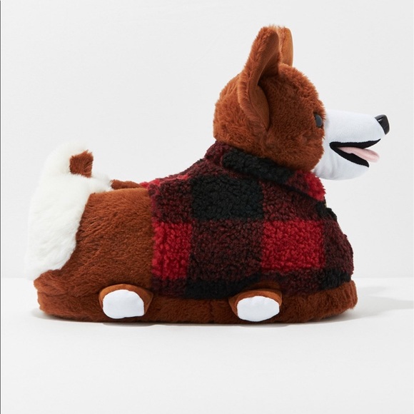 American Eagle Outffiters Corgi Slippers - Picture 2 of 9